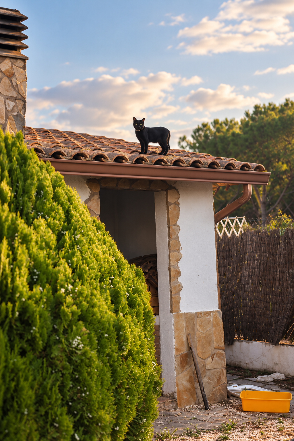 Moon sobre el tejado - The Cat Quarters